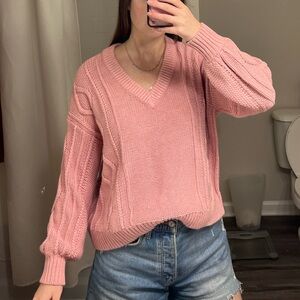Madewell cable kit sweater M